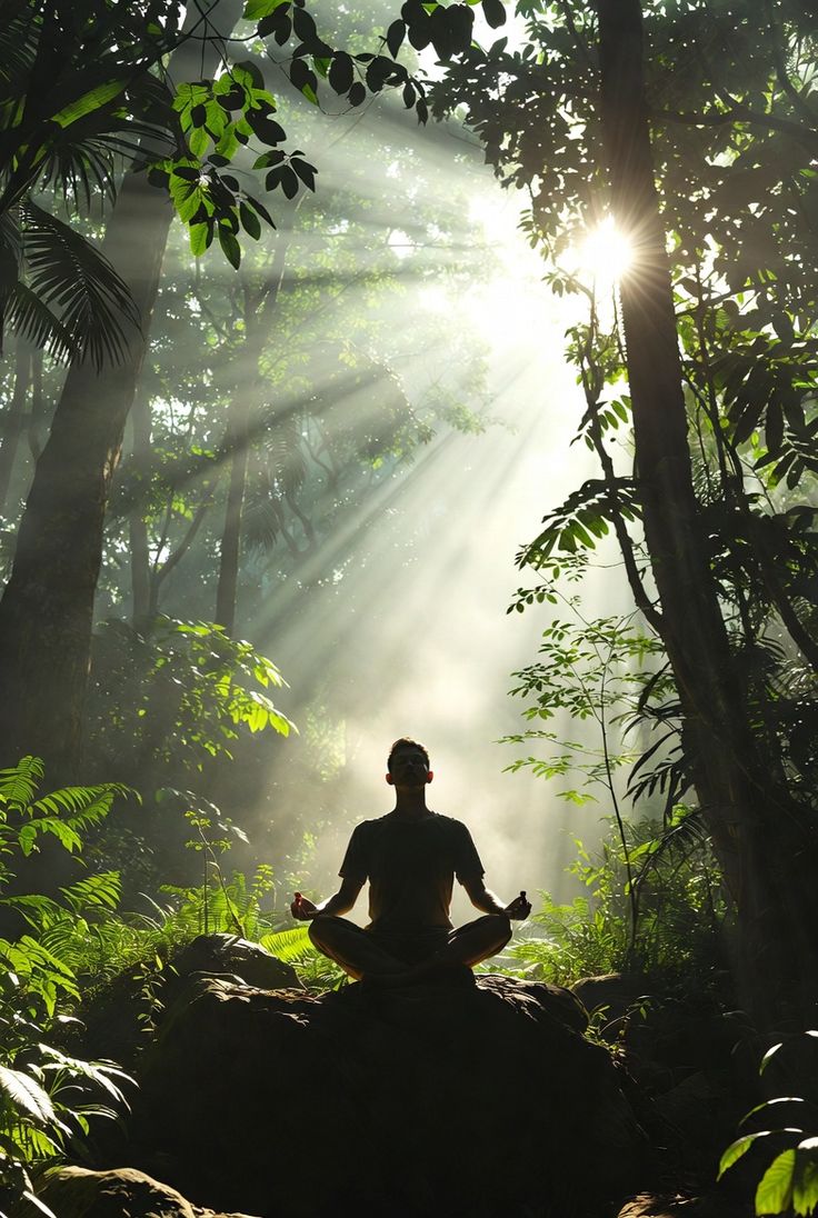 Meditation in nature