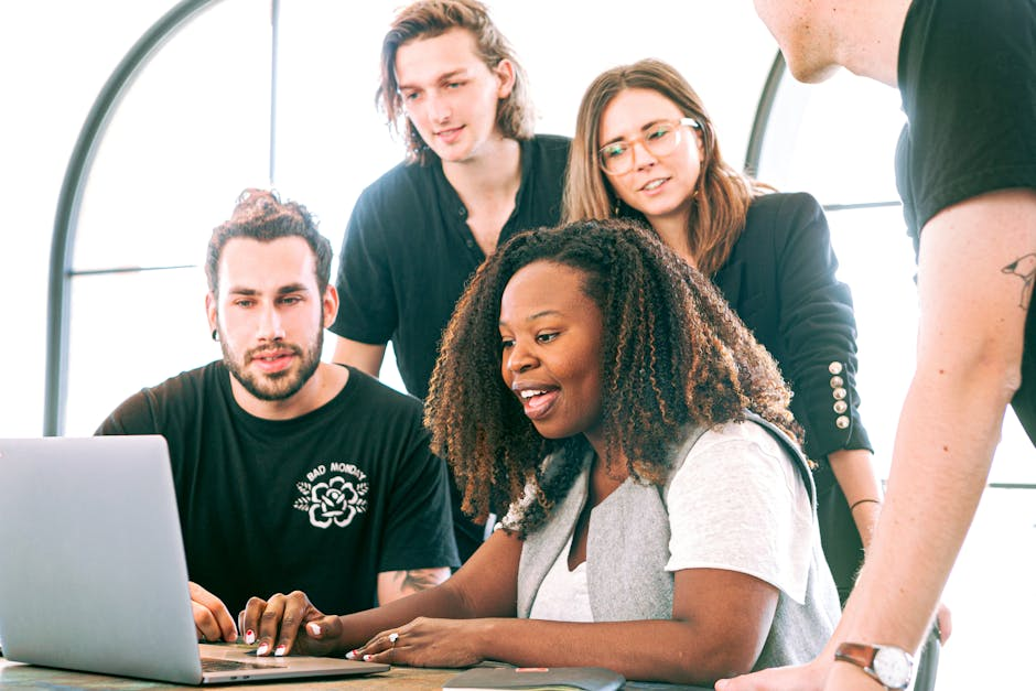 Team working together